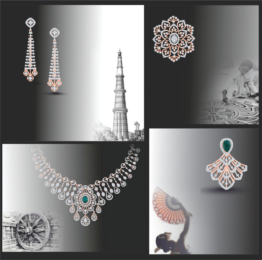 Navrithi jewellery craftsmanship montage